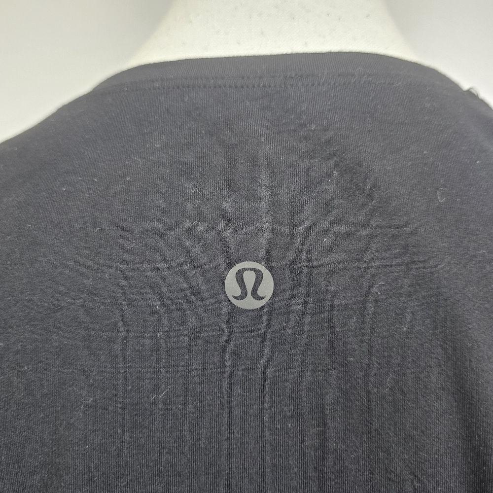Lululemon Athletica Ease Of Mind Black Long Sleeve Shirt | Mixed Media - Picture 5 of 5